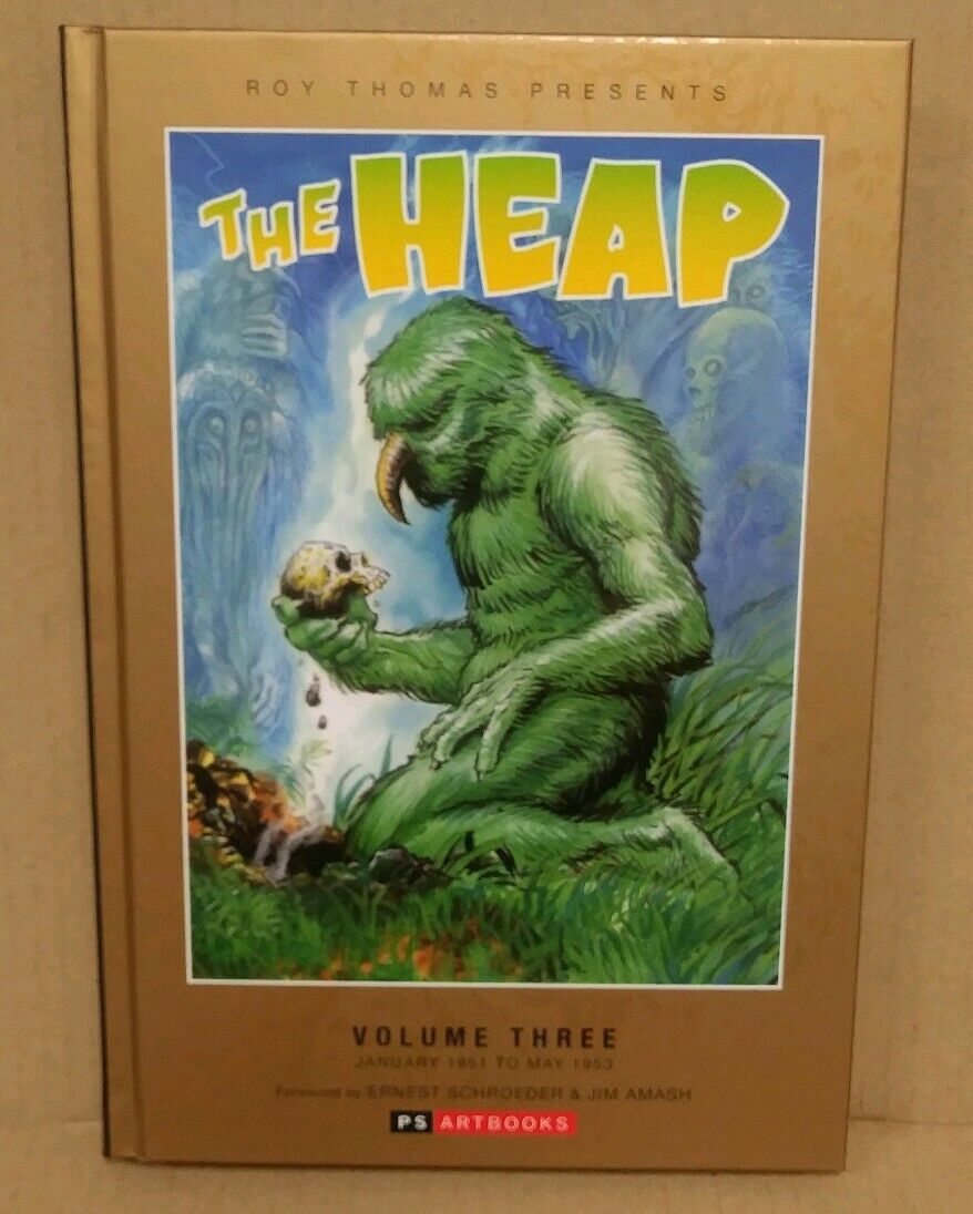 Roy Thomas Presents Heap Vol 3 HC PS Artbook Slipcase Edition Rare Signed 62/125