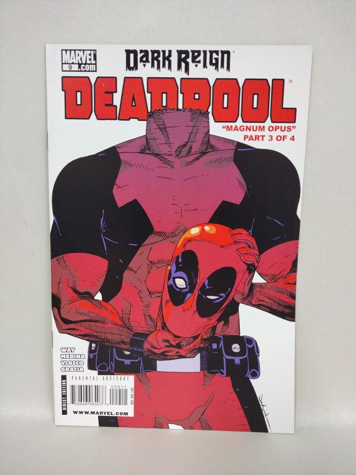 Deadpool (2008) Marvel Comic Lot Set #1 2 3 4 5 6 7 8 9 Daniel Way Paco Medina