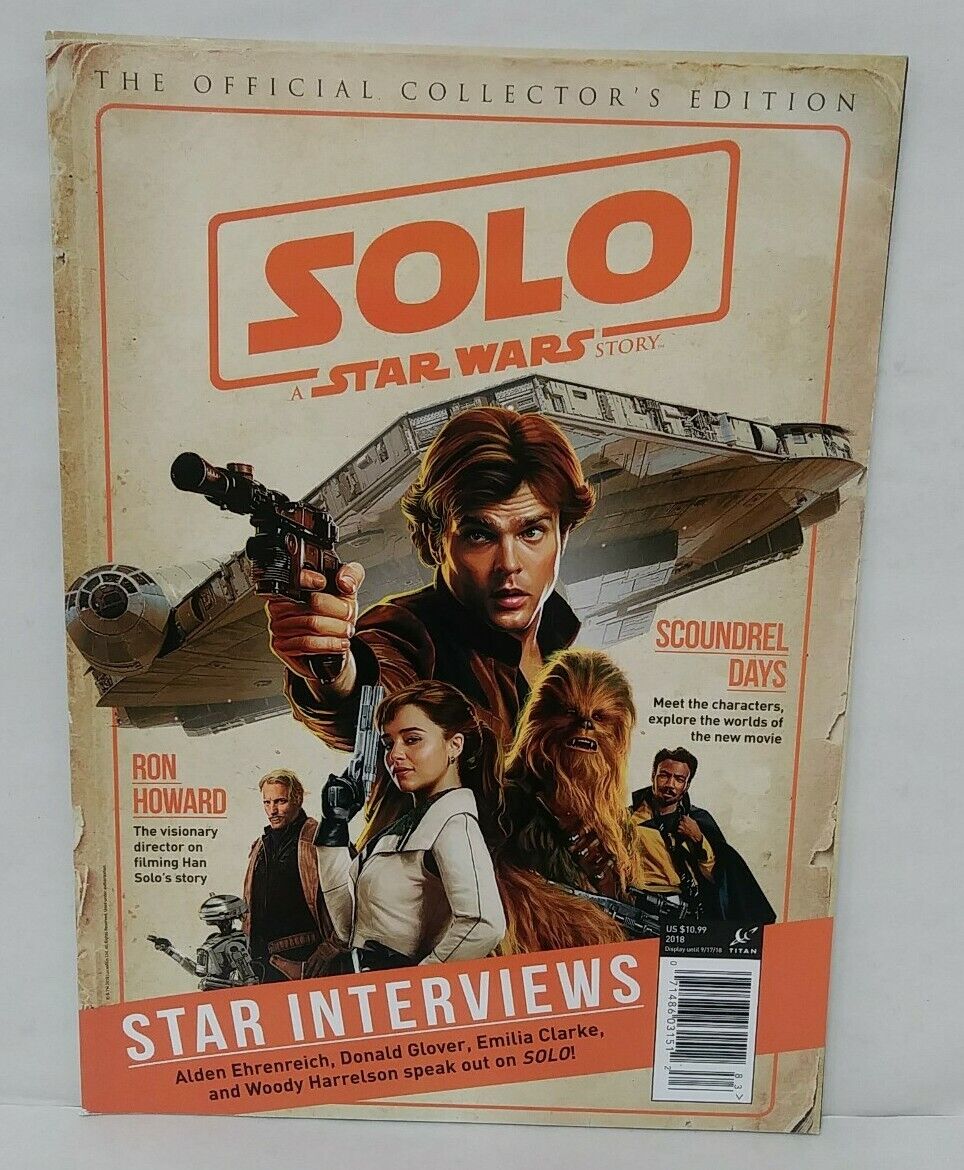 Solo A Star Wars Story (2018) Official Collector's ED Titan Magazines + Variant