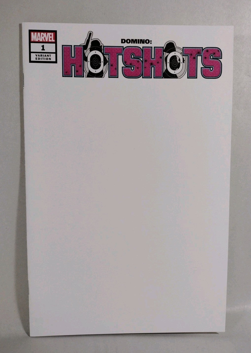 Domino Hotshots #1 (2019) Marvel Comic Blank Sketch Cover Variant New NM