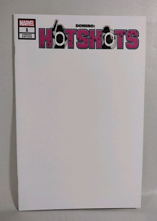 Domino Hotshots #1 (2019) Marvel Comic Blank Sketch Cover Variant New NM