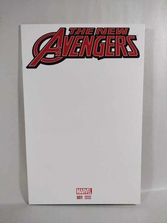New Avengers #1 (2015) Marvel Blank Sketch Variant Cover Comic New NM