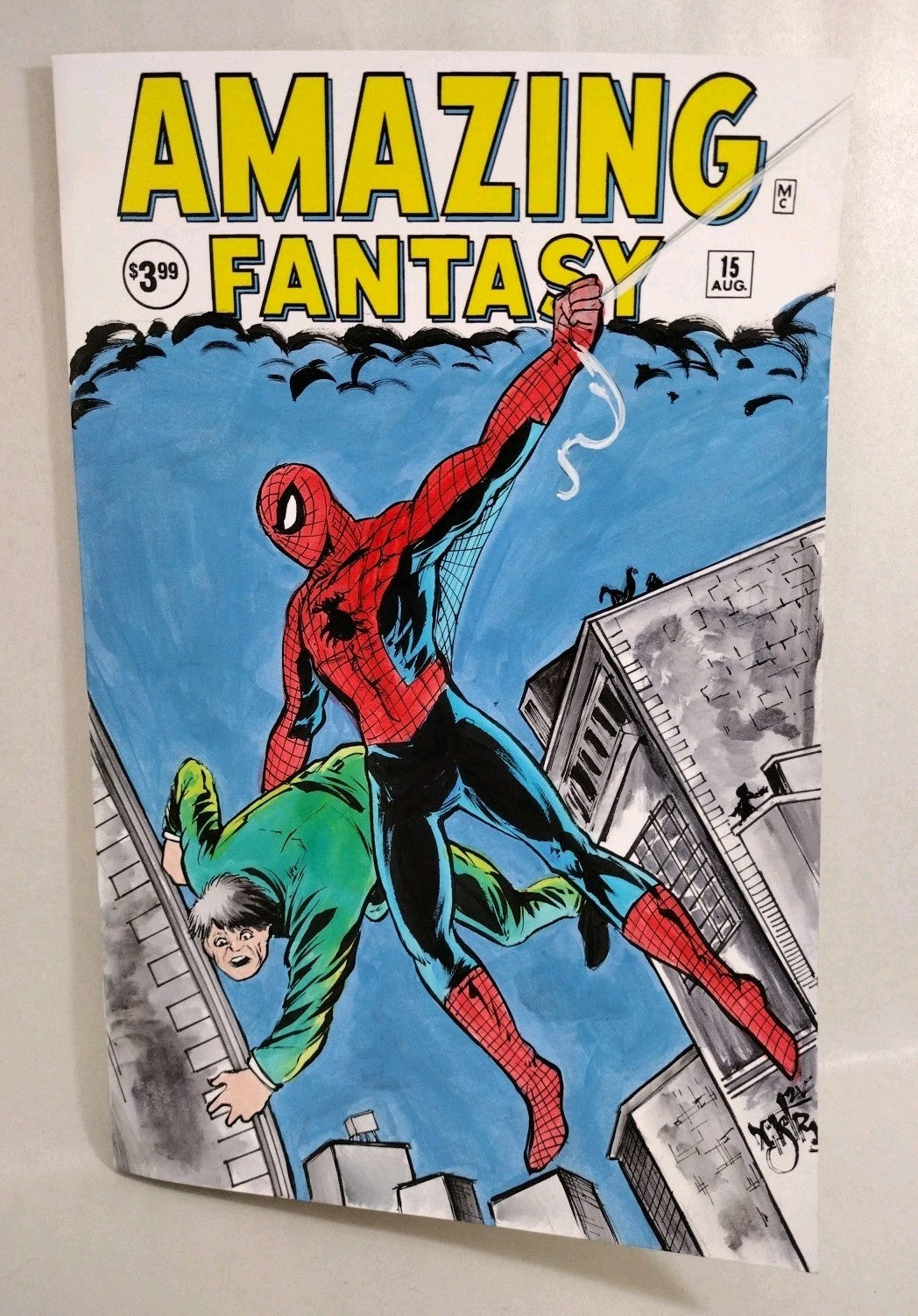 Amazing Fantasy #15 (2019) Facsimile Edition Sketch Cover W