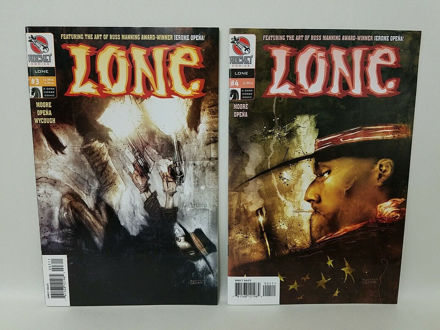 Lone (2003) 1-6 Complete Comic Set 1 2 3 4 5 6 Jerome Opena Dark Horse Western