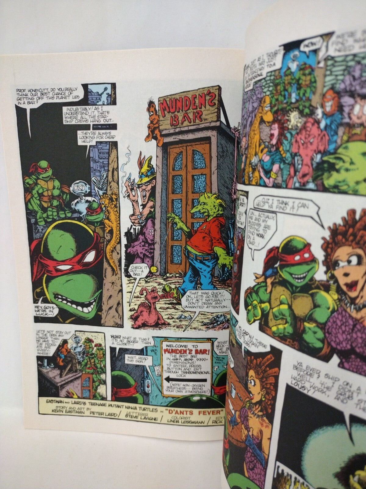 Grim Jack #26 (1986) TMNT Munden's Bar First Comic Ninja Turtles in Color