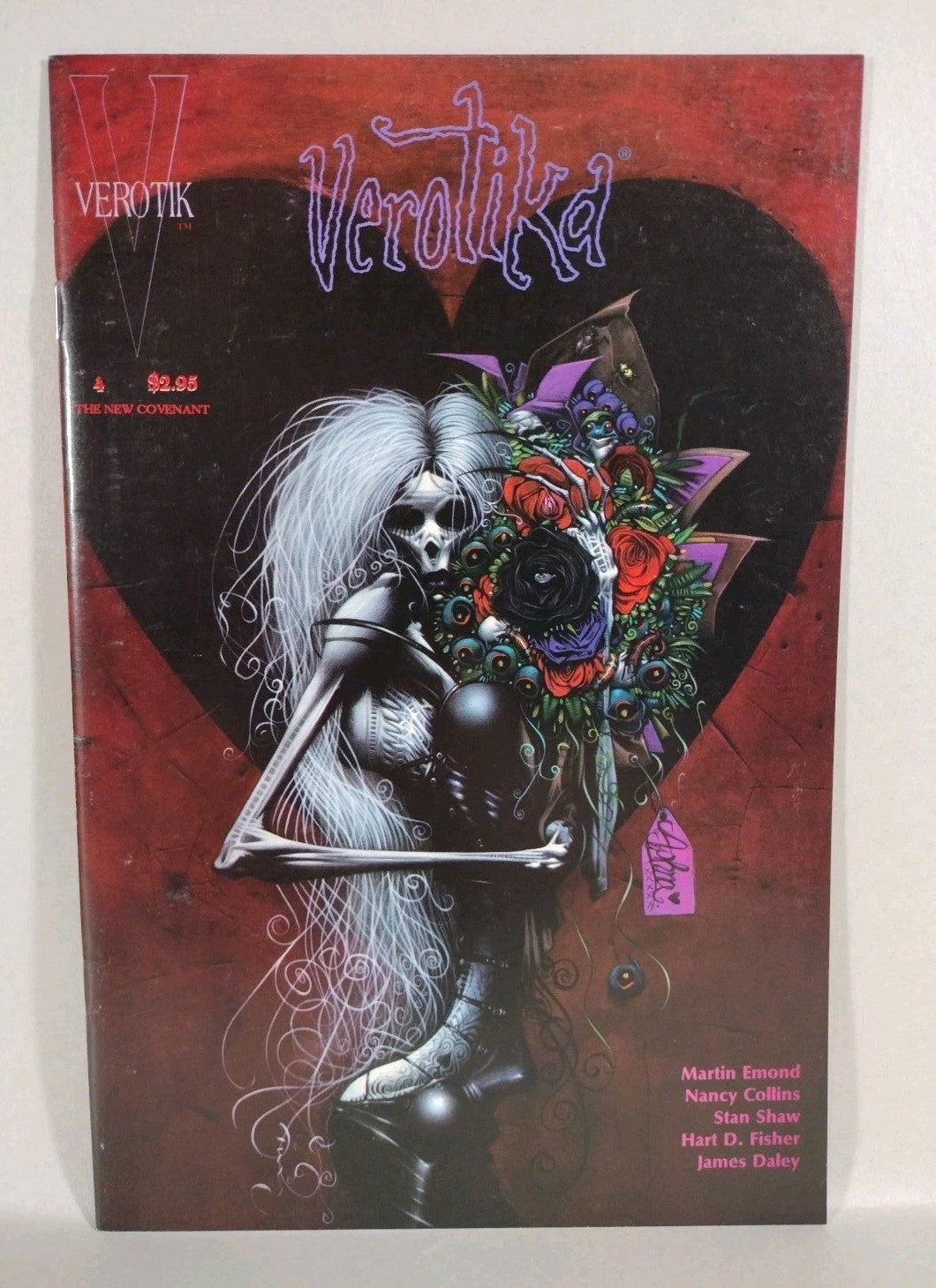Satanika #4 (1995) Verotik Danzig Comic Martin Emond Nancy Collins Cover VF-NM