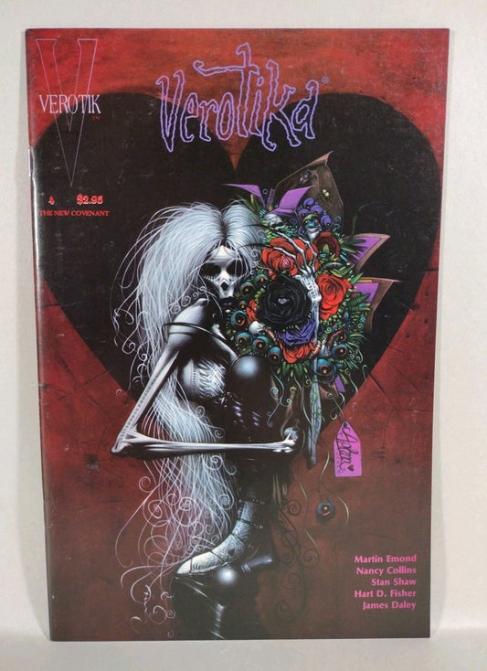 Satanika #4 (1995) Verotik Danzig Comic Martin Emond Nancy Collins Cover VF-NM
