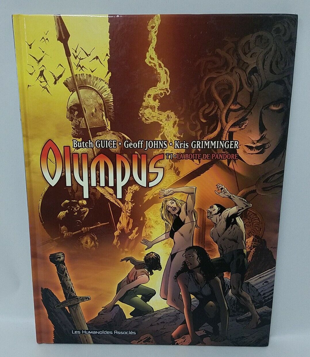 Olympus T1 Le Boite De Pandore (2004) HC Geoff Johns Butch Guice French Text VG