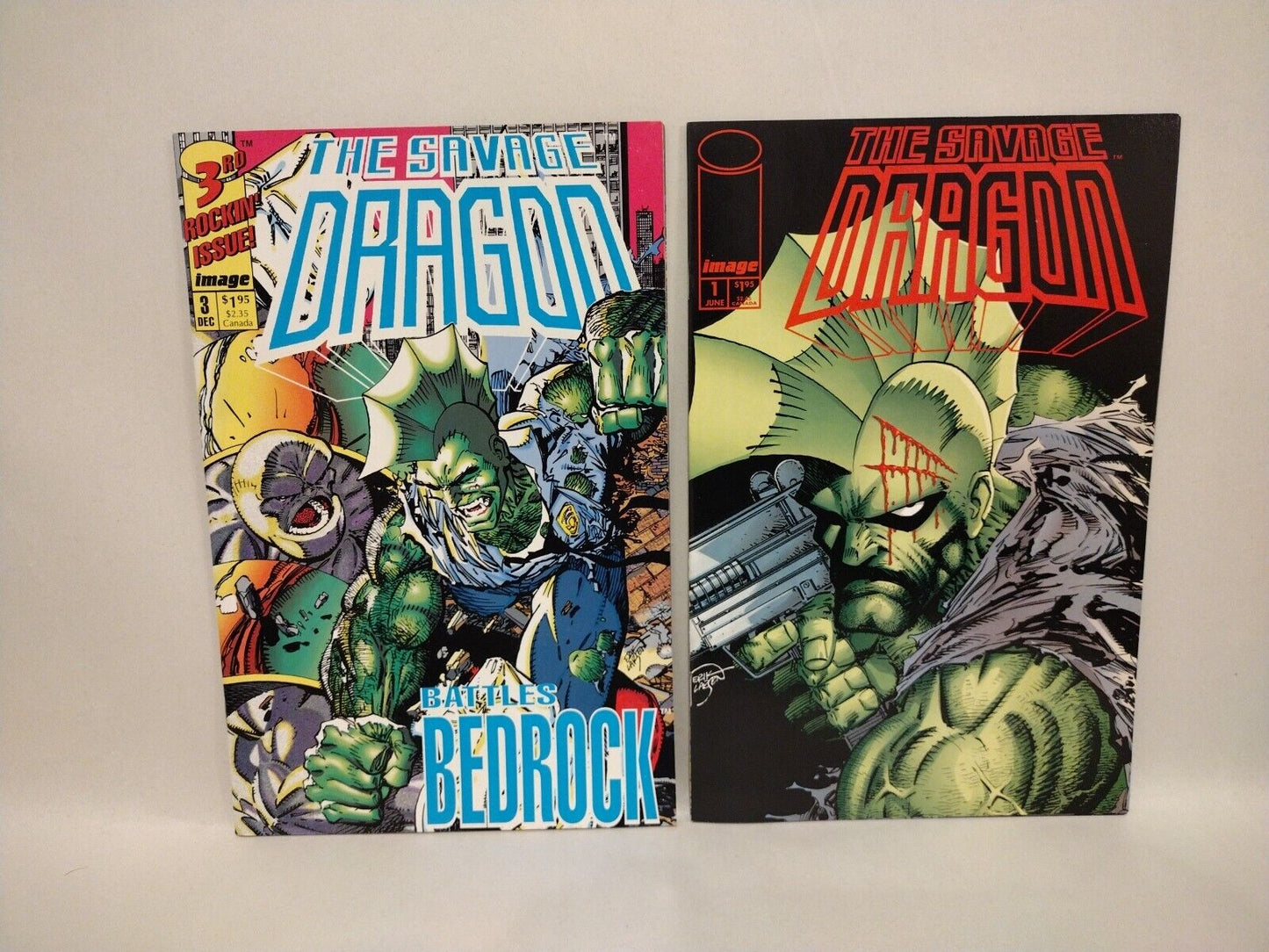 Savage Dragon (1993) Image Comic Lot Set Vol 1 #1-3 Vol 2 #1-6 Erik Larsen VF-NM