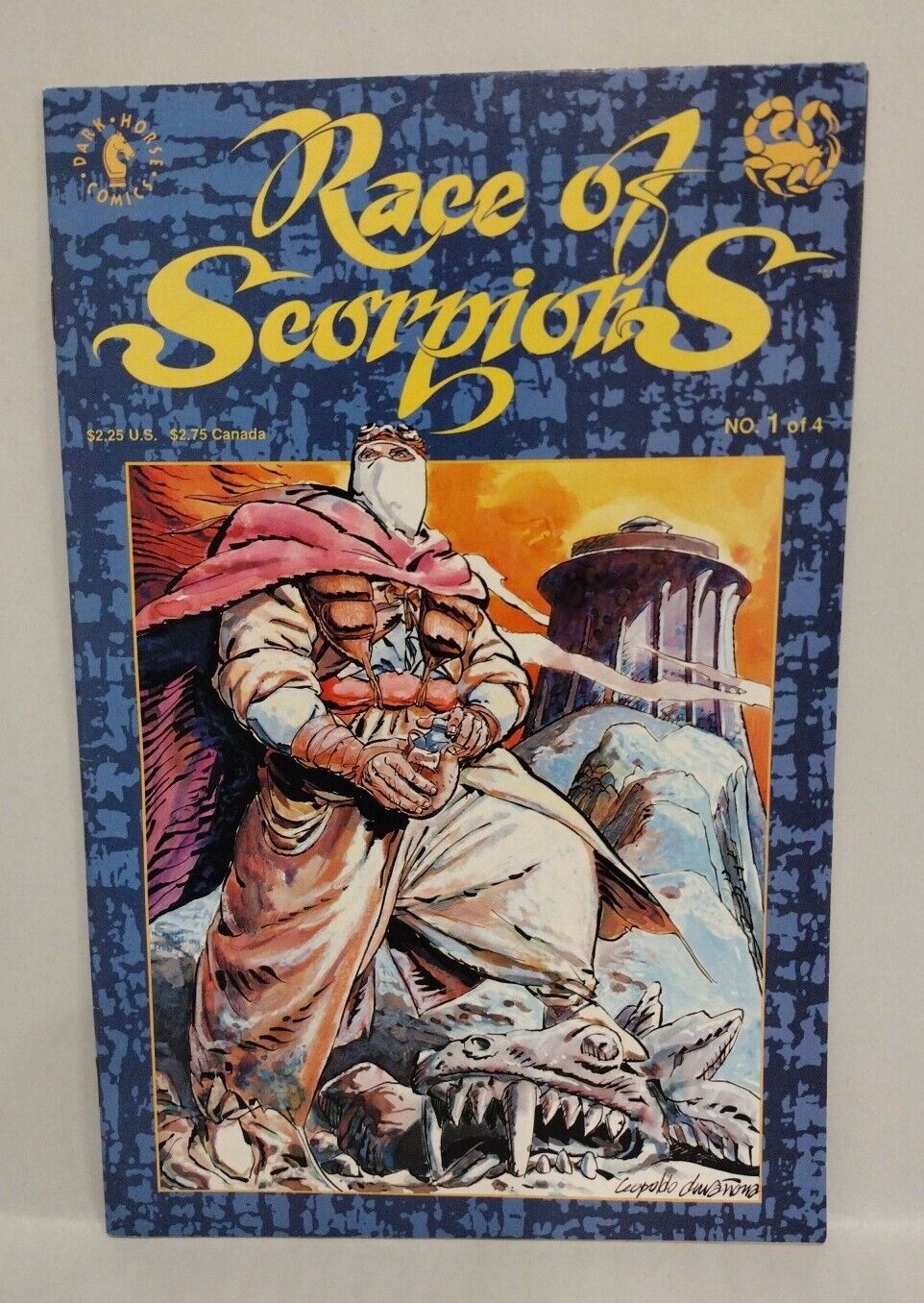 Race of Scorpions, Complete Set Issues 1-4 (Dark Horse, 1991)