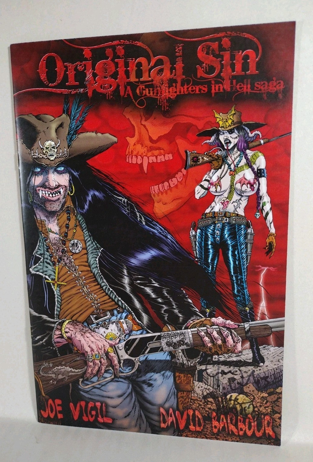 Original Sin (2012) Complete Wild Angels Comic Set #1 2 3 Signed Joe Tim Vigil