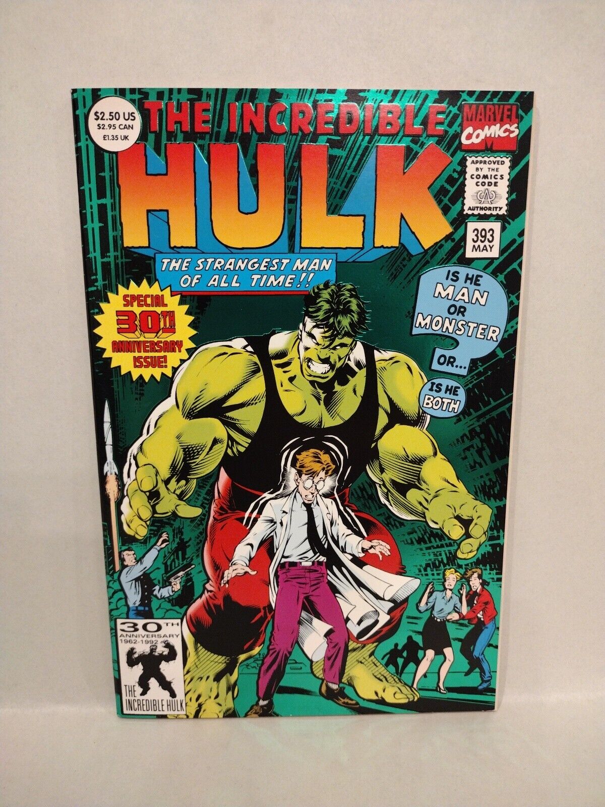 Incredible Hulk 393 (1992) Lot Set Of 2 Marvel Comics 1st & 2nd Print Dale Keown