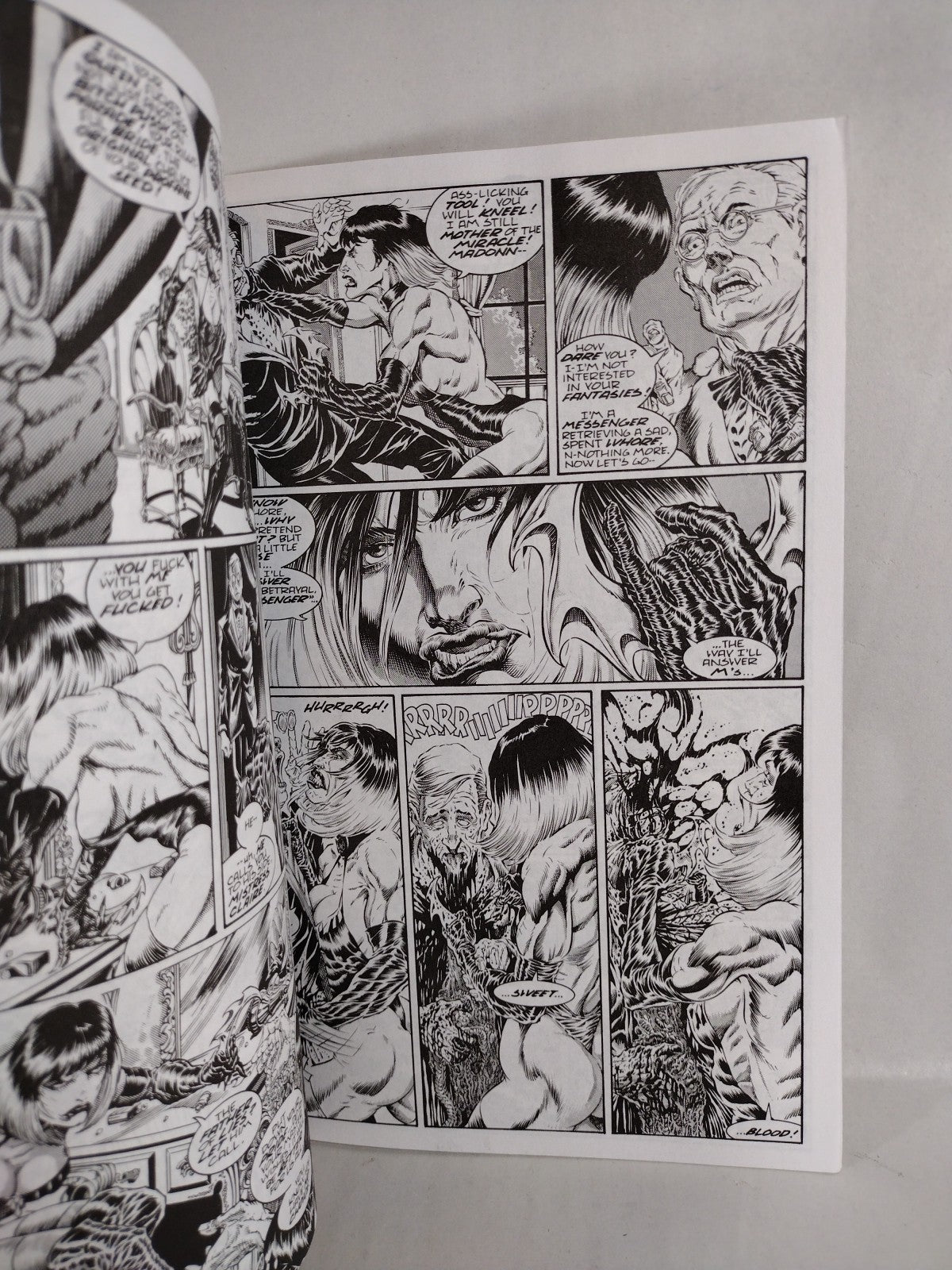 FAUST LOVE OF THE DAMNED Act 11 (1995) Rebel Studios Comic Vigil Quinn VF