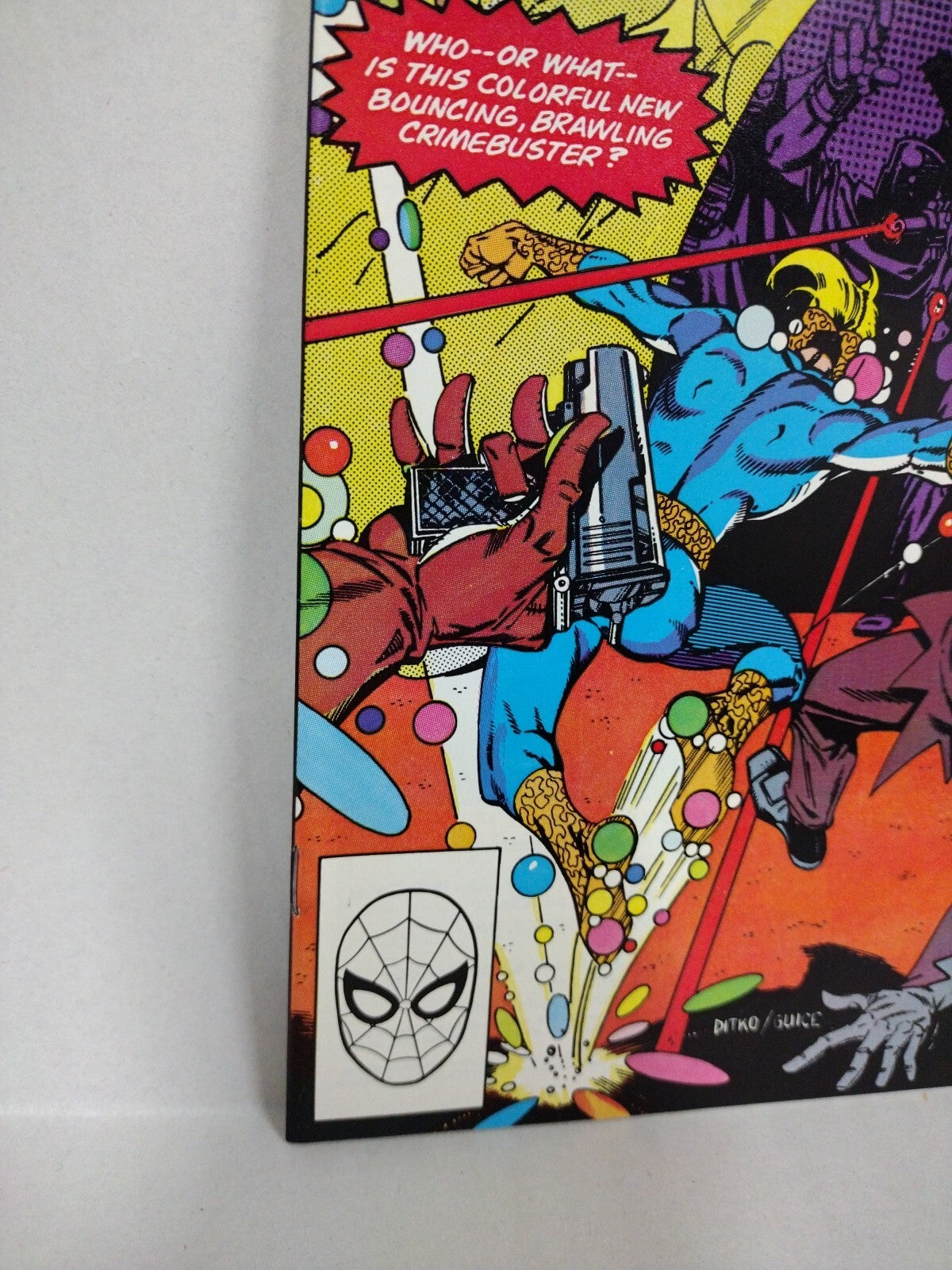 Speedball #1 (1988) Marvel Comic Robbie Baldwin Steve Ditko Roger Stern NM