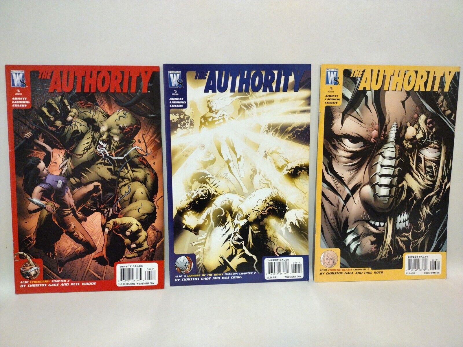 Authority (2008) #1-25 Wildstorm Reader Comic Lot Set Christos Cage