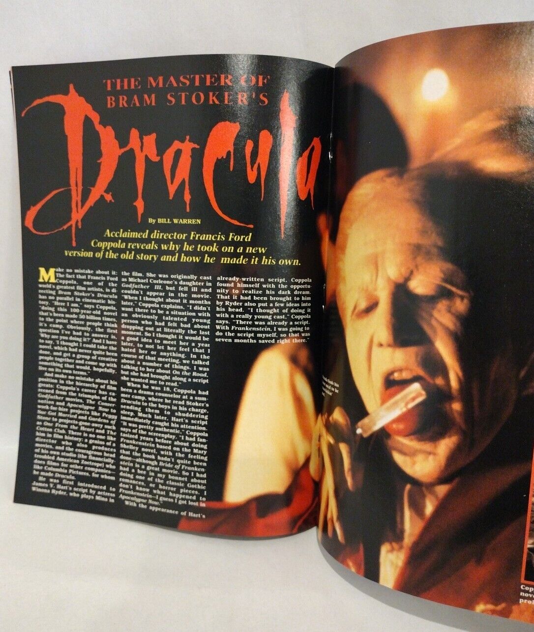 Fangoria Magazine #118 (1992) Dracula Dr  Giggles Candyman Maniac Cop 3 Trauma