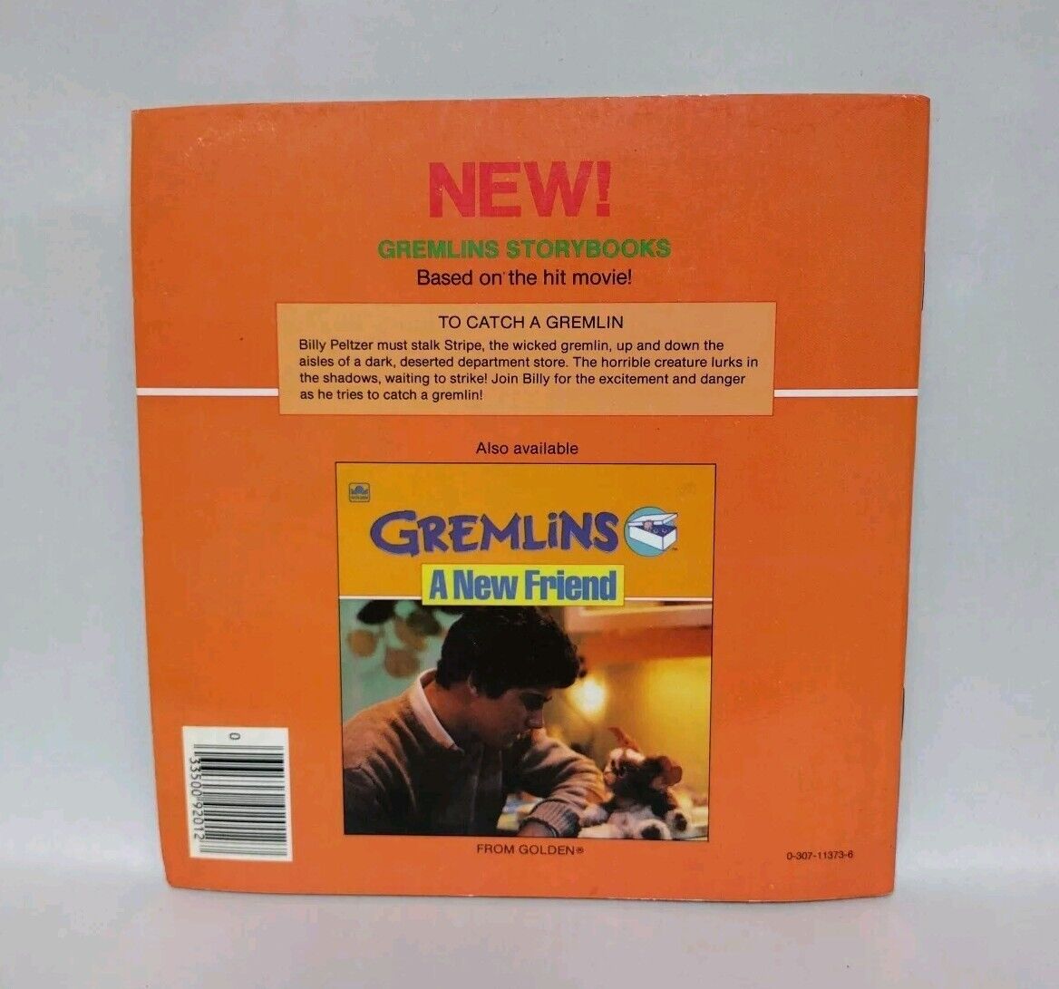 Gizmo And The Gremlins (1984) Story Book 2 3 4 5 W Records + Golden Book Lot