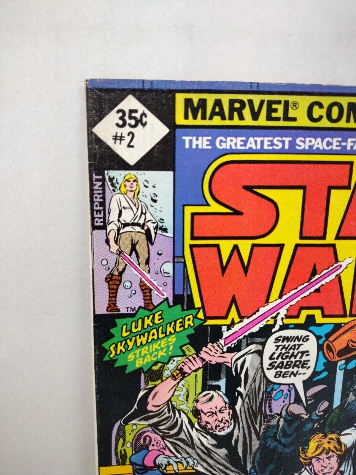 Star Wars #2 (1977) Marvel Comic Whitman 35 Cent Diamond Reprint Variant 