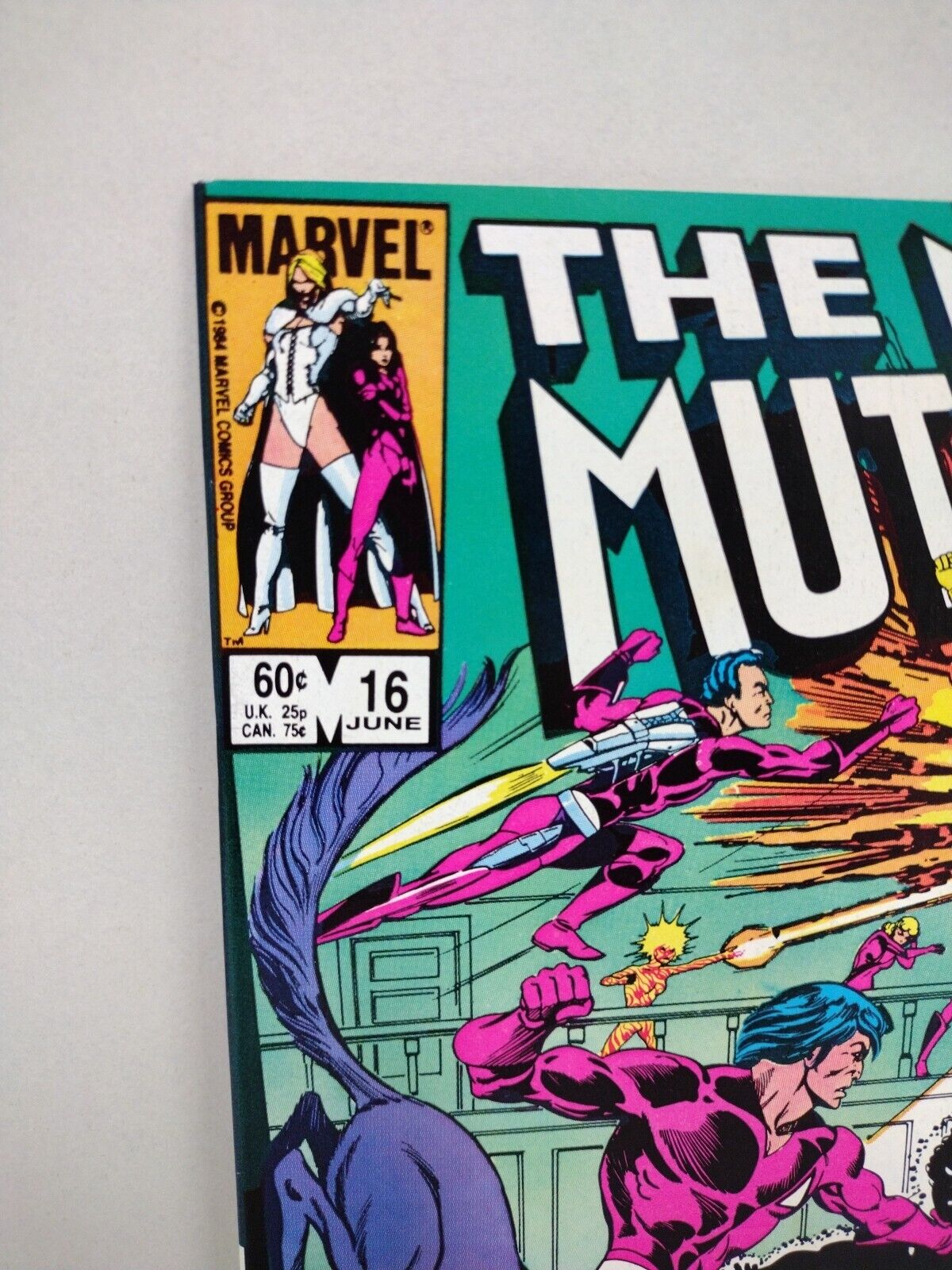 New Mutants #16 (1984) Marvel Comic 1st Thunderbird II Warpath Appearance NM