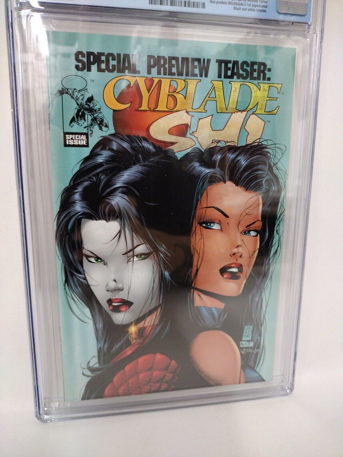 Cyblade/Shi Battle For The Independents Preview CGC 9.6 Witchblade True 1st
