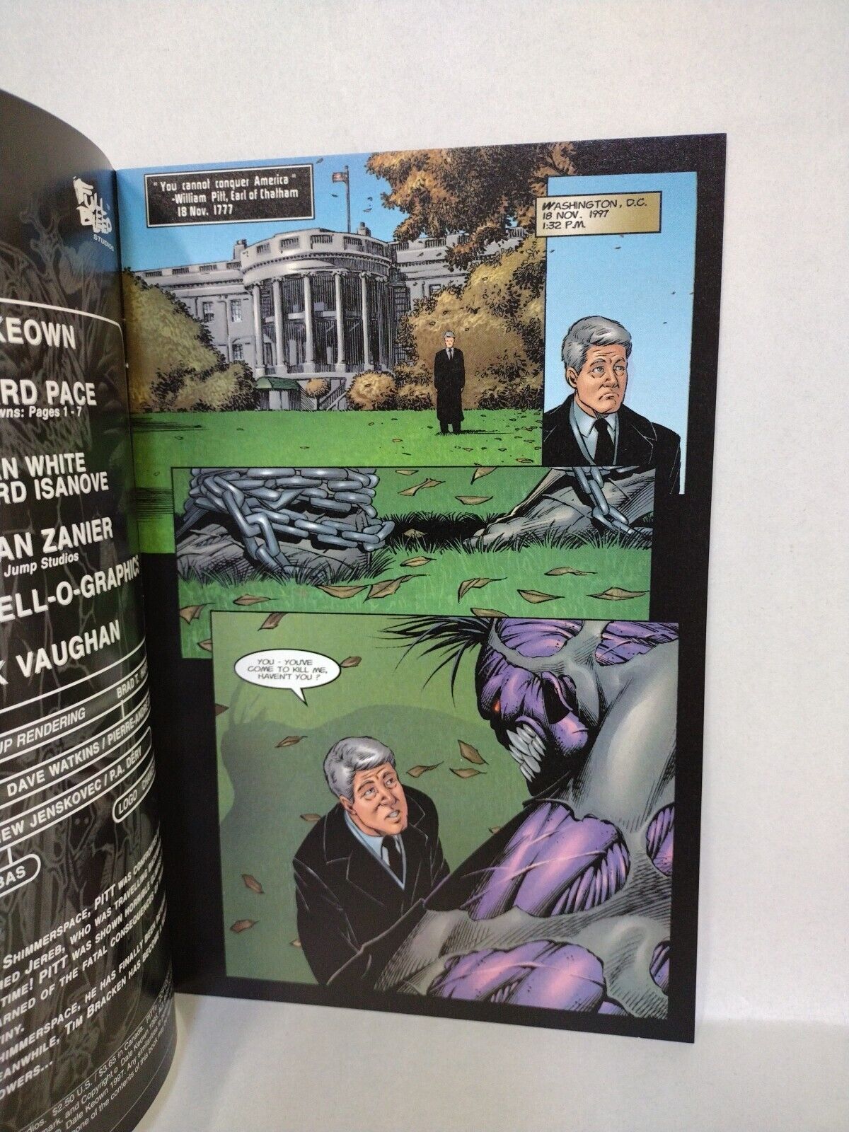 Pitt (1997) Full Bleed Studios Dale Keown Comic Lot Set #16 17 NM