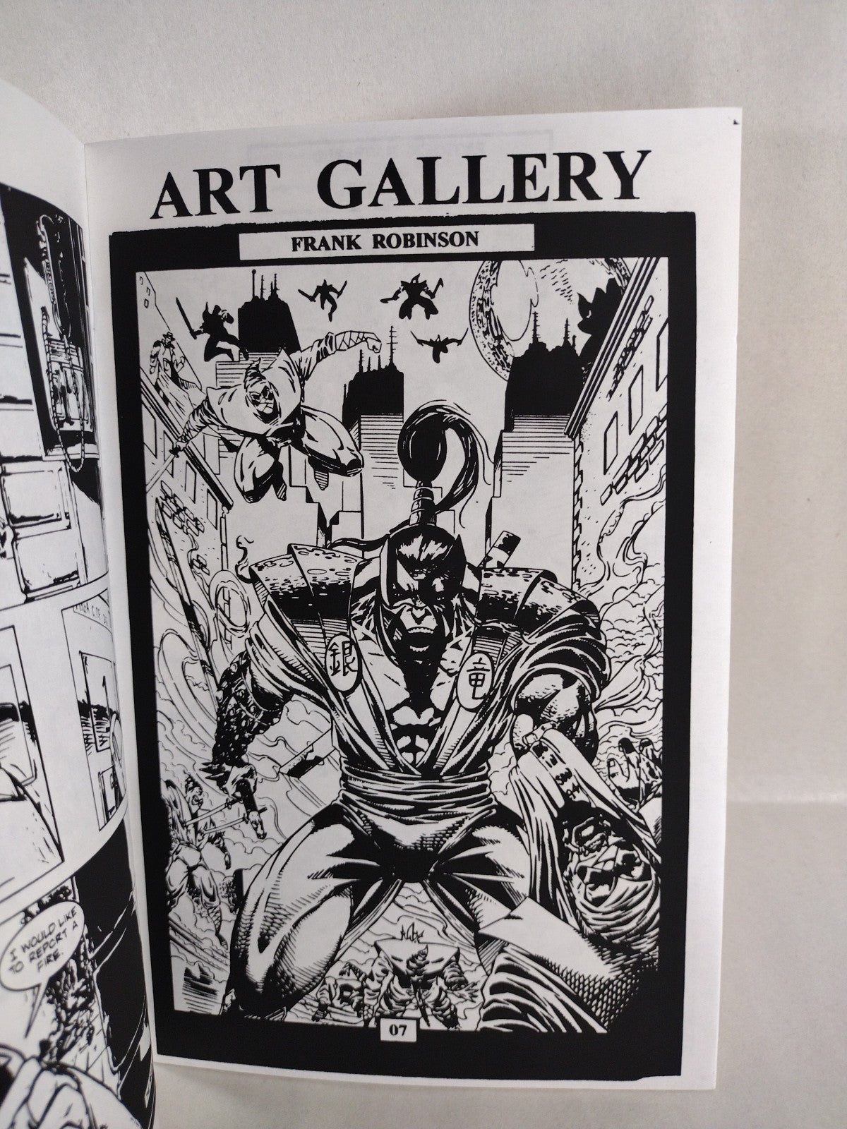 Gin-Ryu 1994 Believe In Yourself Comic Ashcan Preview Comic Signed #'d 417/1000