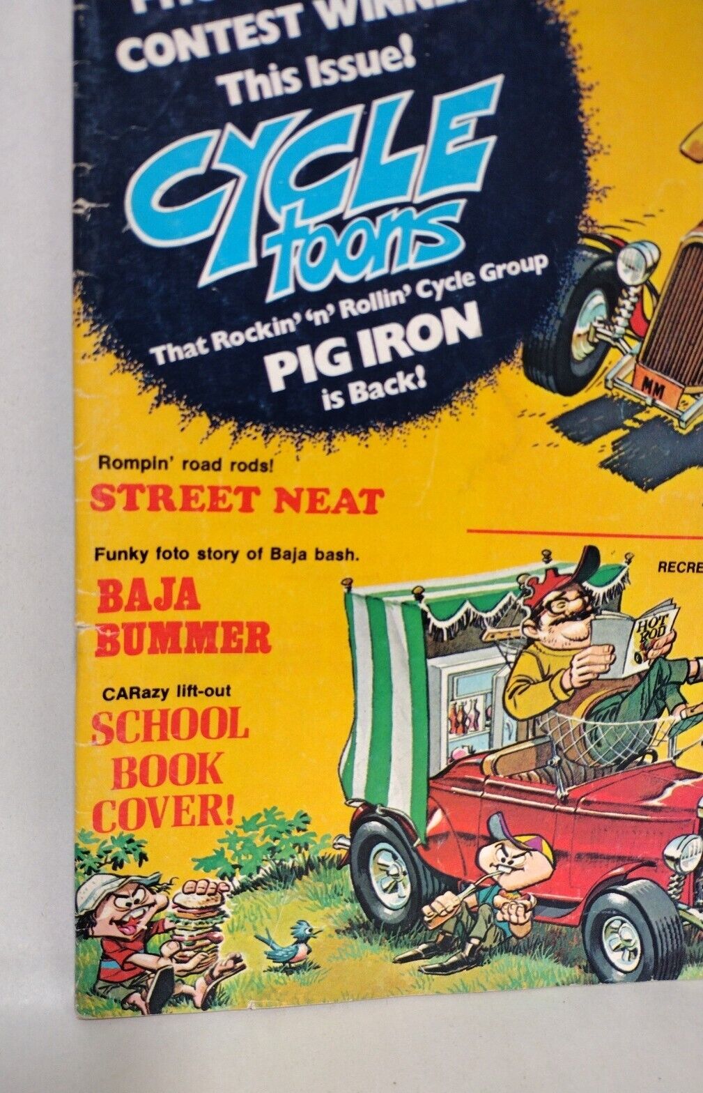 CAR Toons (1974) #79 Petersen Publishing B Steffenhagen Mike Arens Cycle Toons