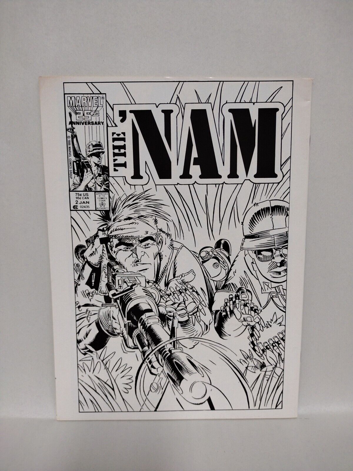 The NAM Magazine (1988) Marvel Comic Lot Set #1 2 3 4 5 Michael Golden FN