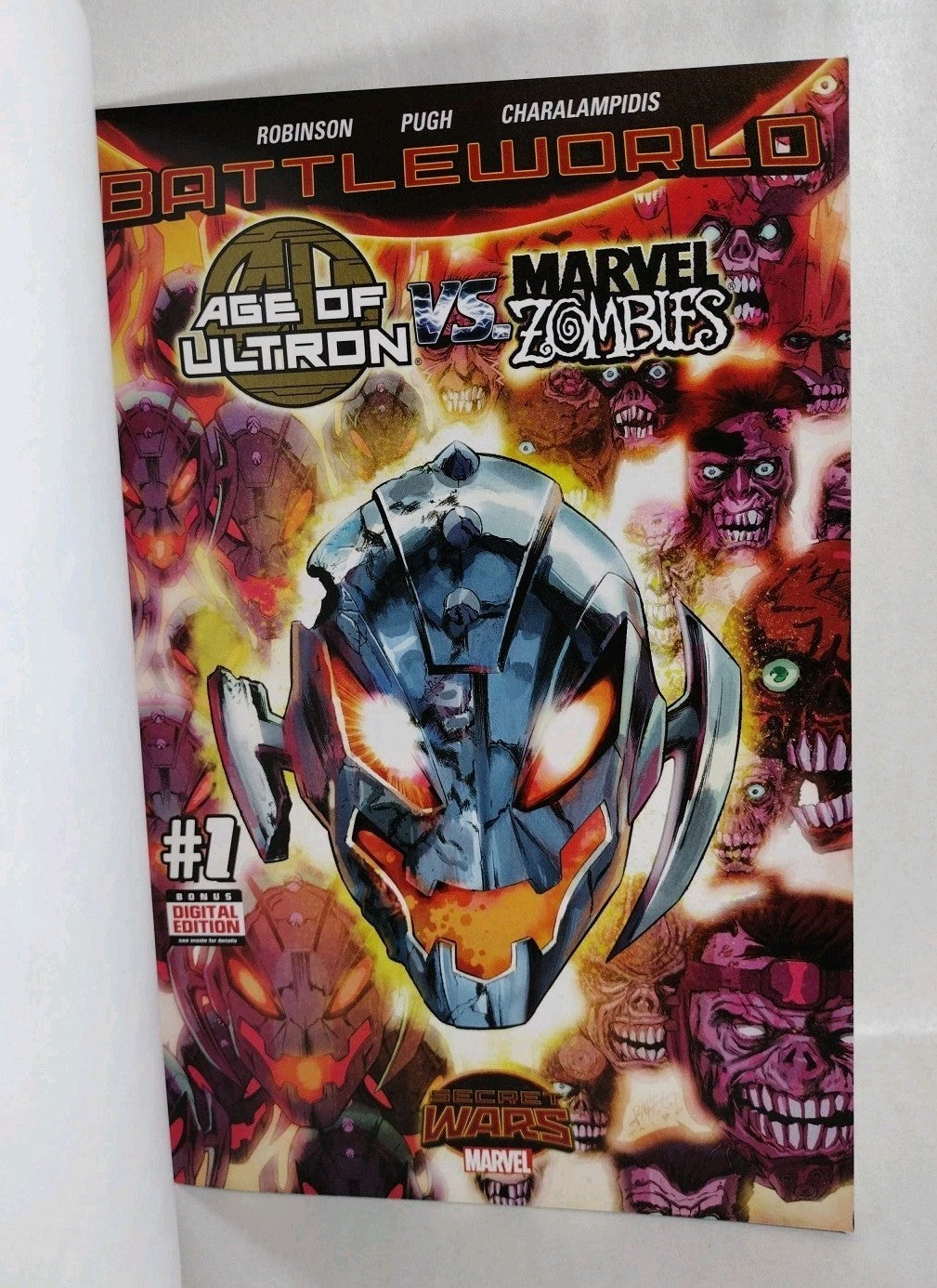 Age of Ultron vs Marvel Zombies #1 Sketch Cover Variant w Original Wolverine Art