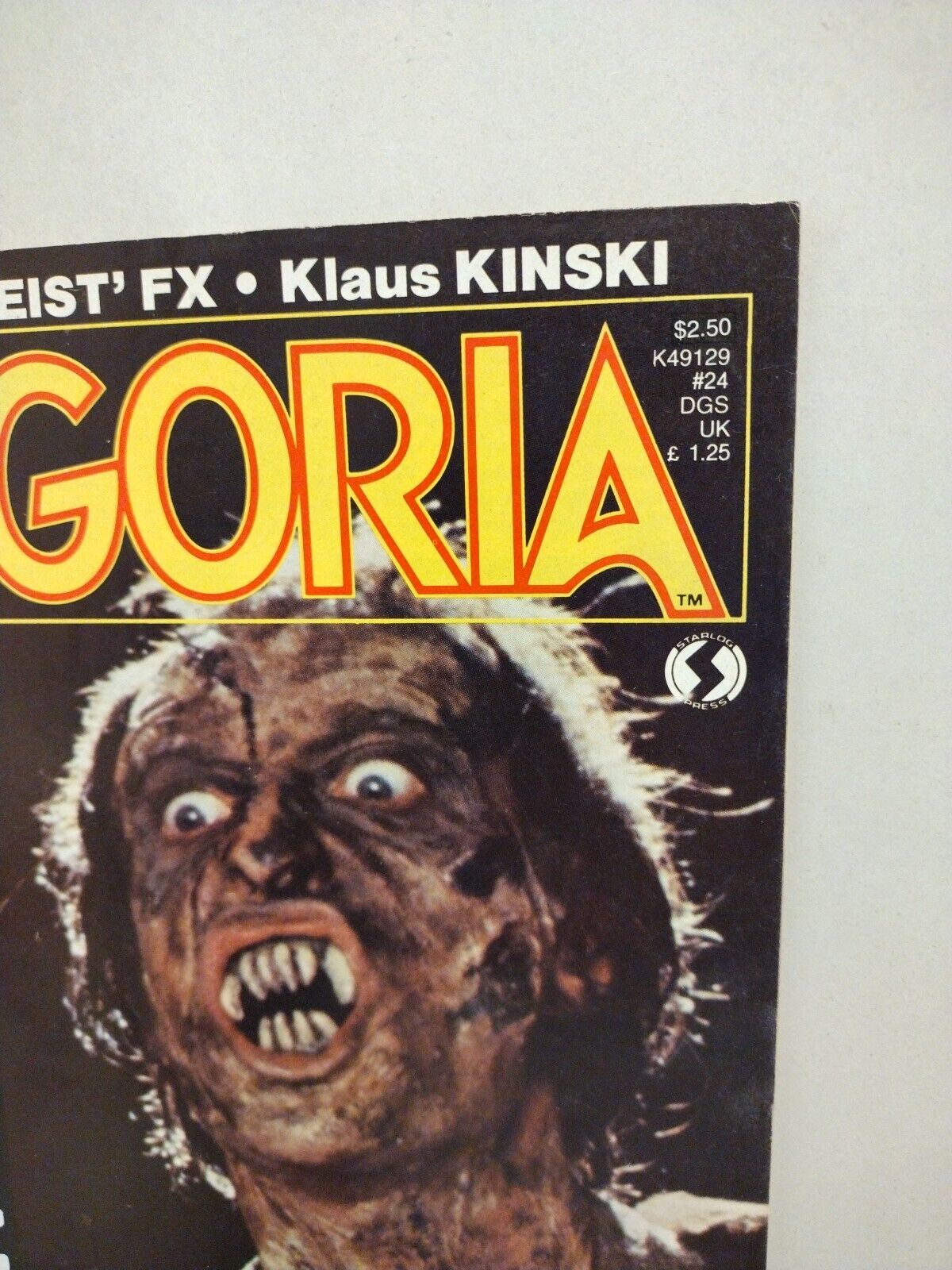 Fangoria Magazine 24 (1982) Starlog Xtro Poltergeist Larry Cohen Q Sender Horror