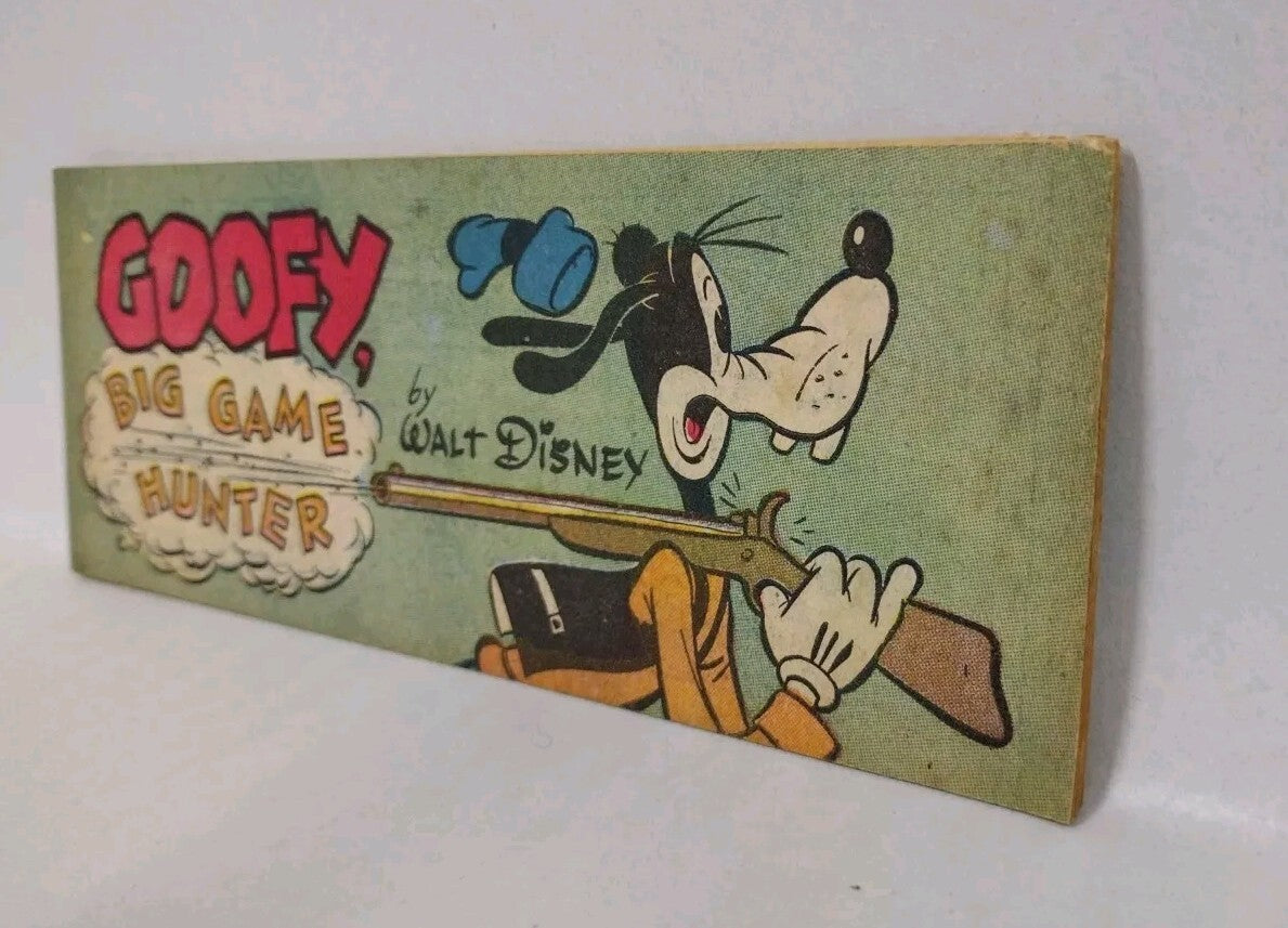 Goofy Big Game Hunter #C-7 (1951) Disney General Mills Mini Comic