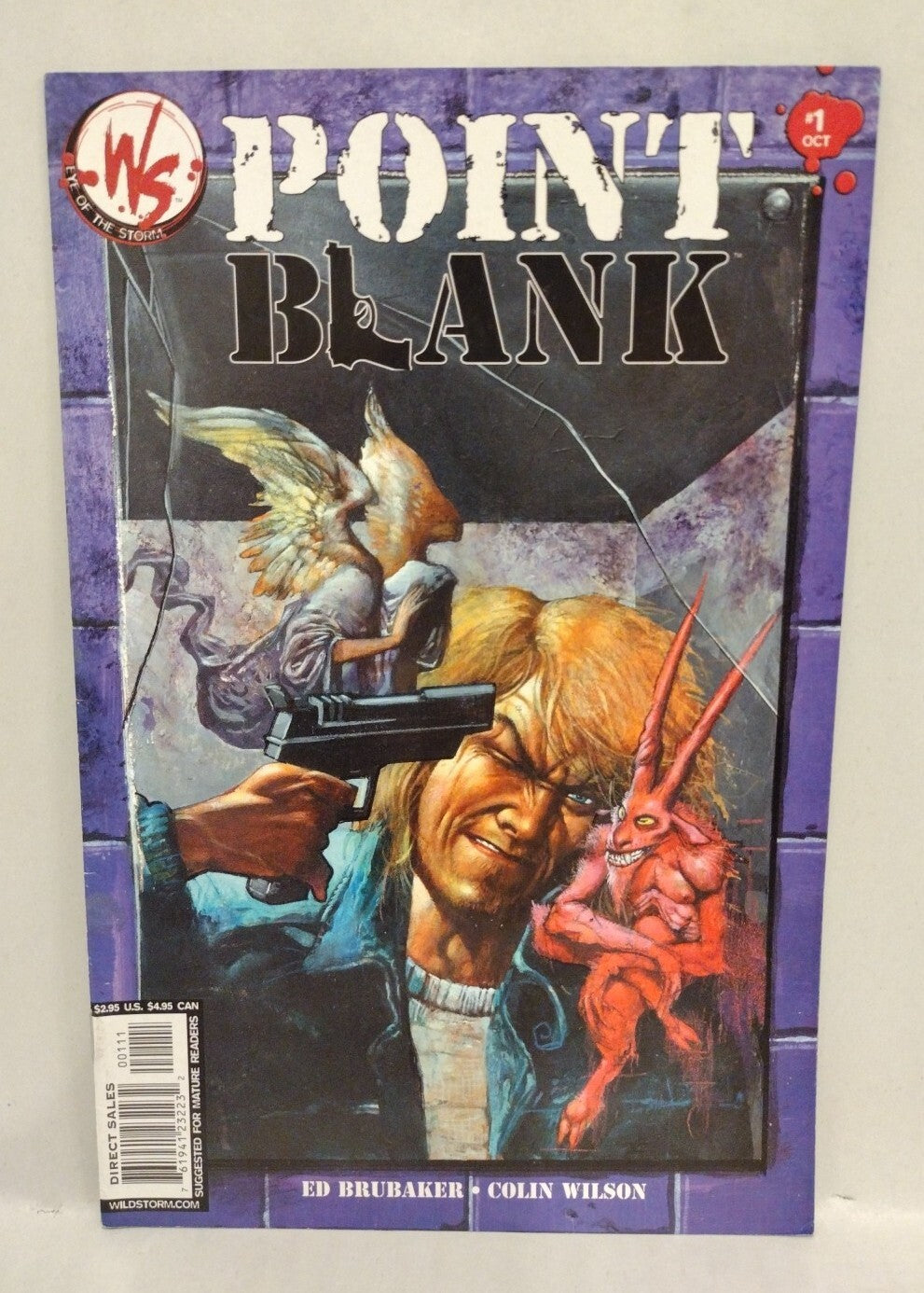 Point Blank (2001) Complete Wild Storm Comic Set #1 2 3 4 5 Ed Brubaker Grifter