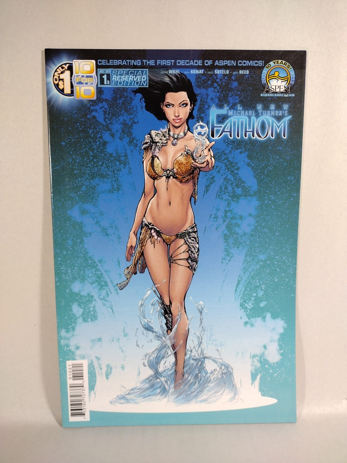 Fathom Vol 5 (2013) Aspen Comic #1 Phat Collectibles D #1 Special Res #2b VF-NM