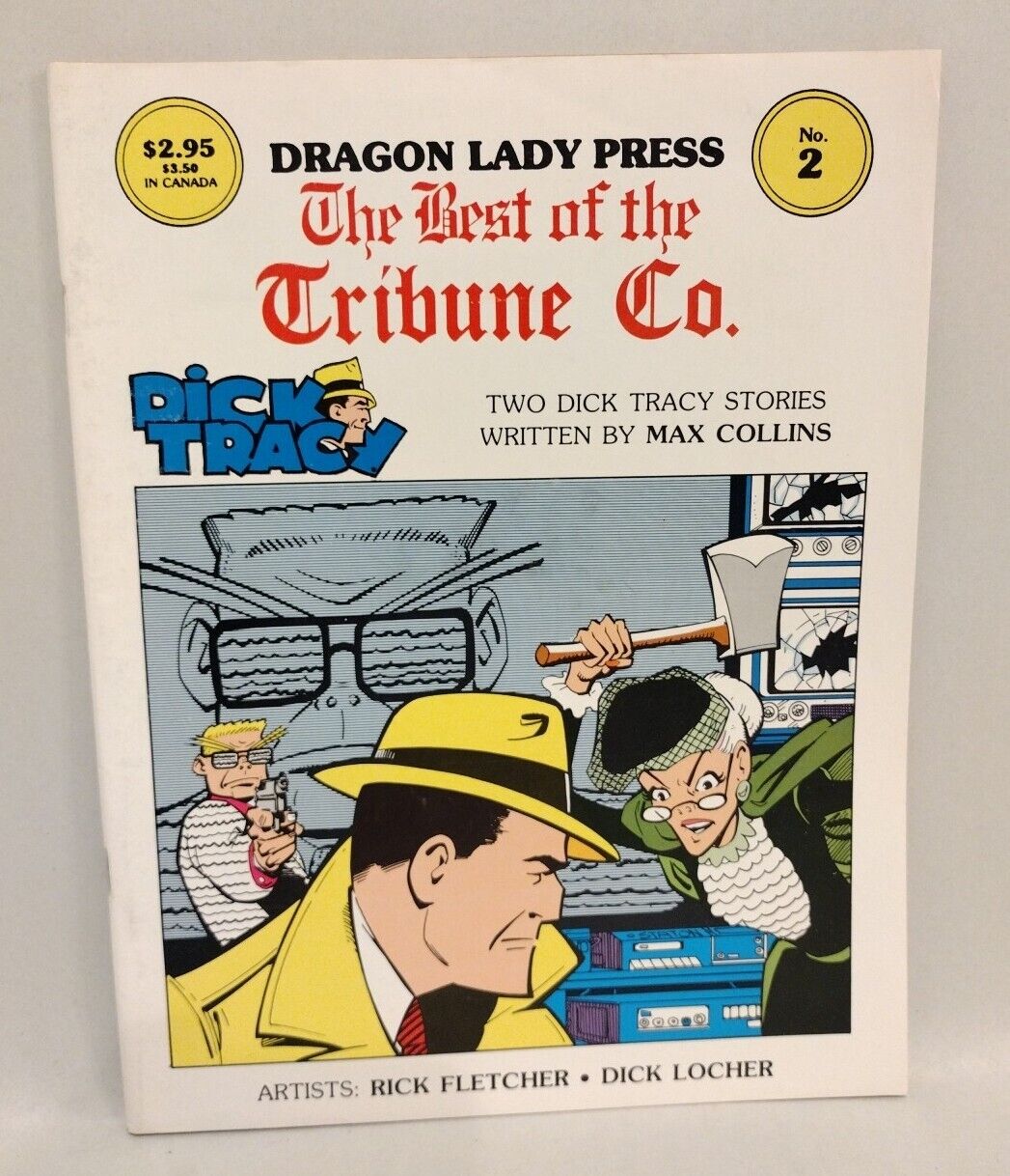 Best Of The Tribune Co (1985) Dragon Ldy Comic Magazine Lot Set 2 & 3 Joe Kubert