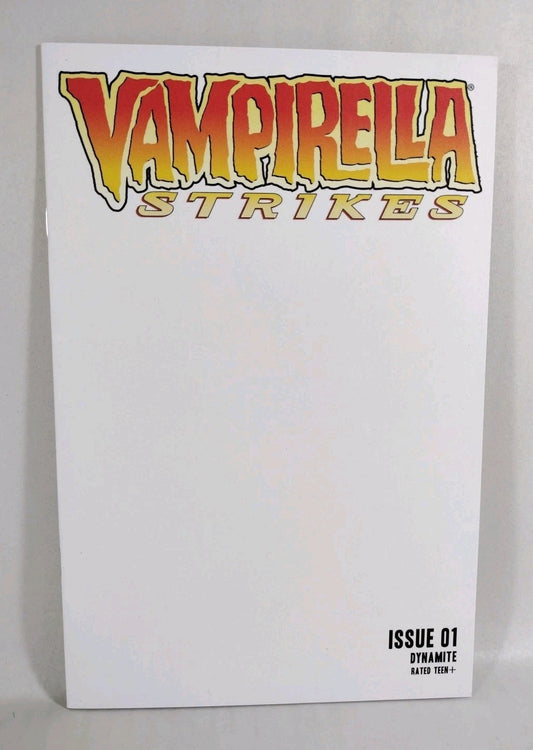 Vampirella Strikes #1 (2022) Dynamite Comic White Blank Sketch Cover Variant NM