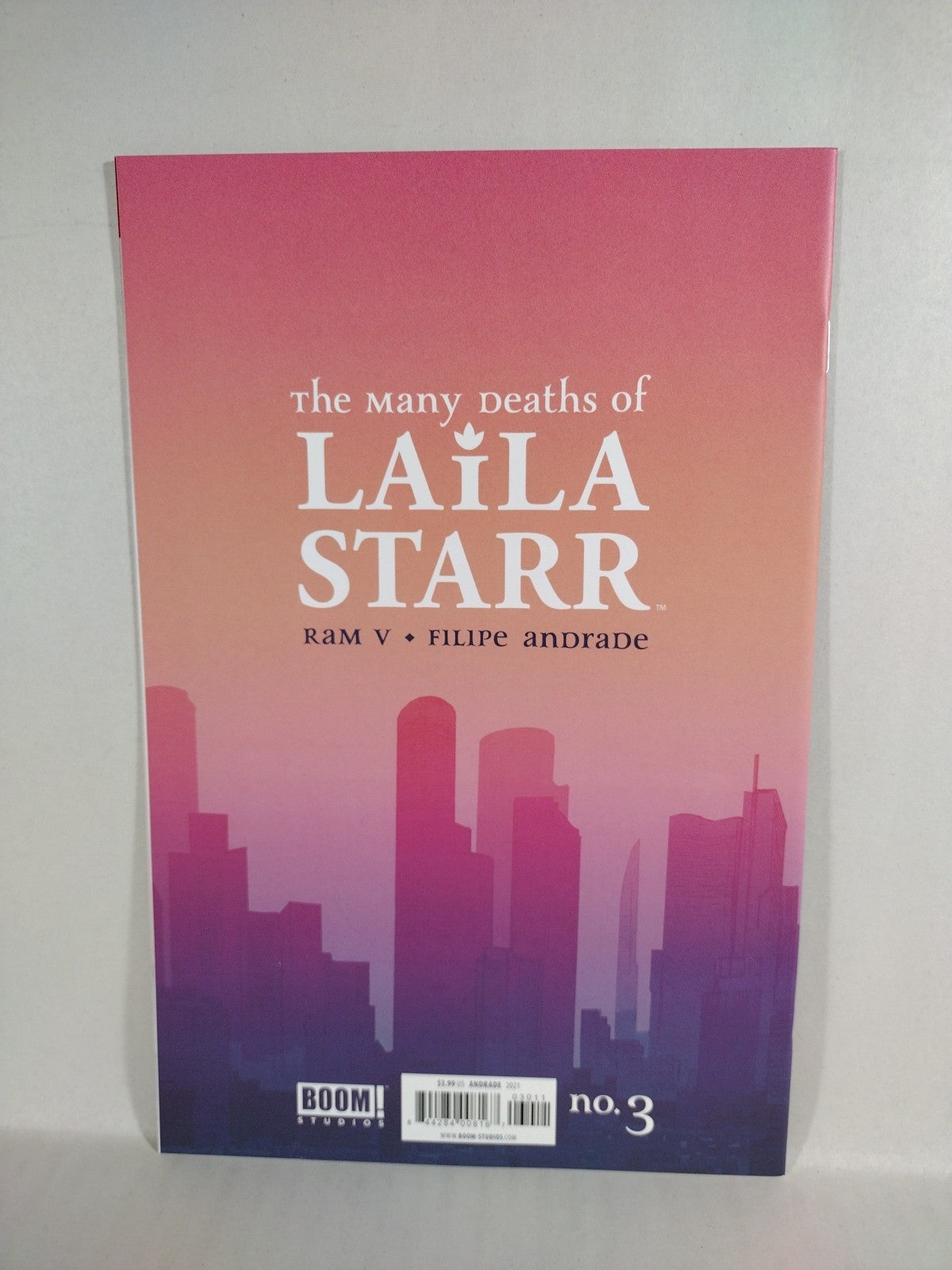 Many Deaths Of Laila Starr (2021) BOOM Comic Lot Set #1 2 3 5 NM Filipe Andrade