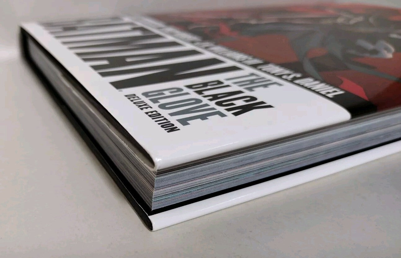 Batman The Black Glove (2012) DC Comic Deluxe Edition Hardcover 1st Print HC