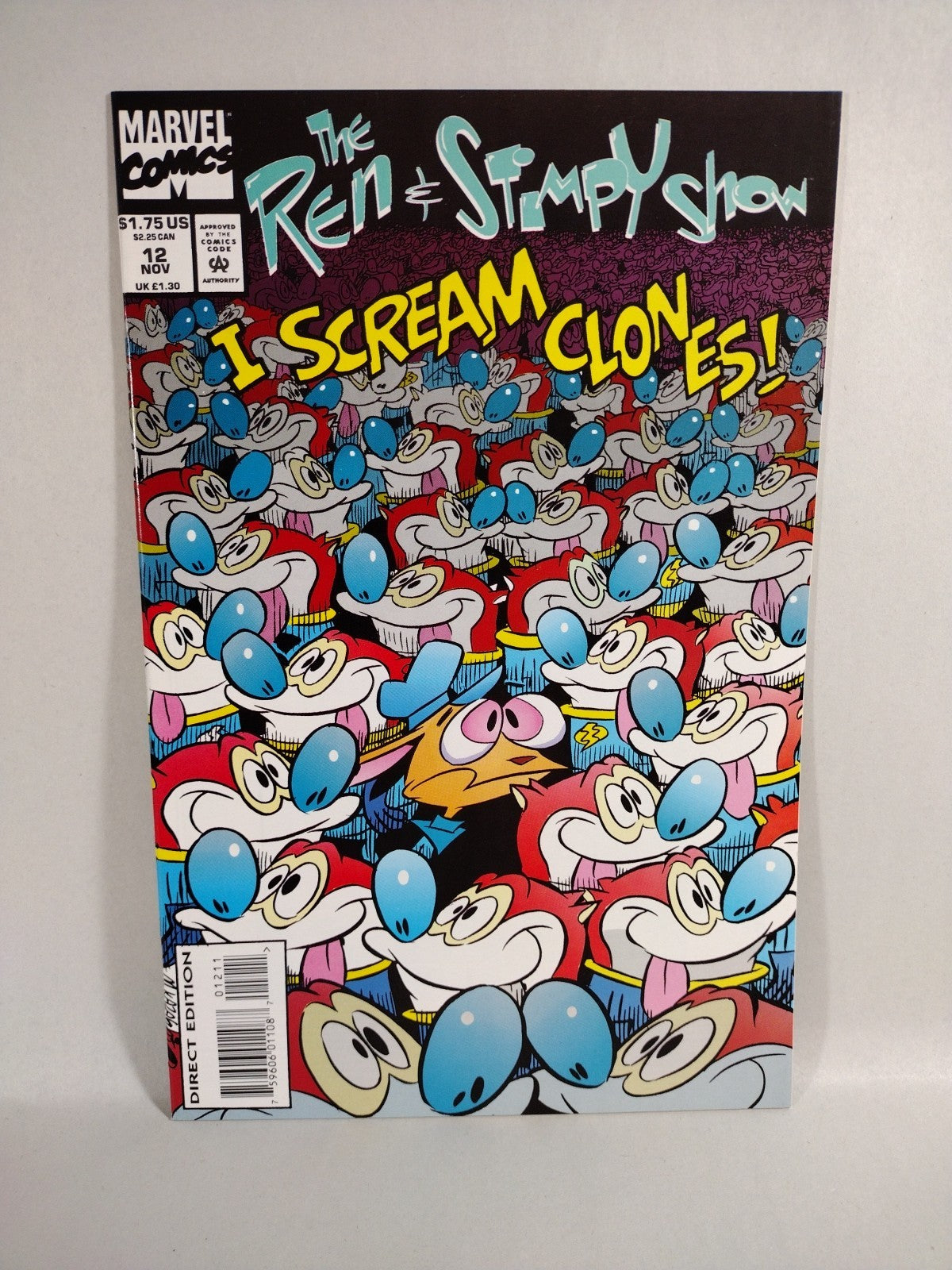 Ren And Stimpy Show (1993) Marvel Comic Lot Set #8 9 10 12 13 21