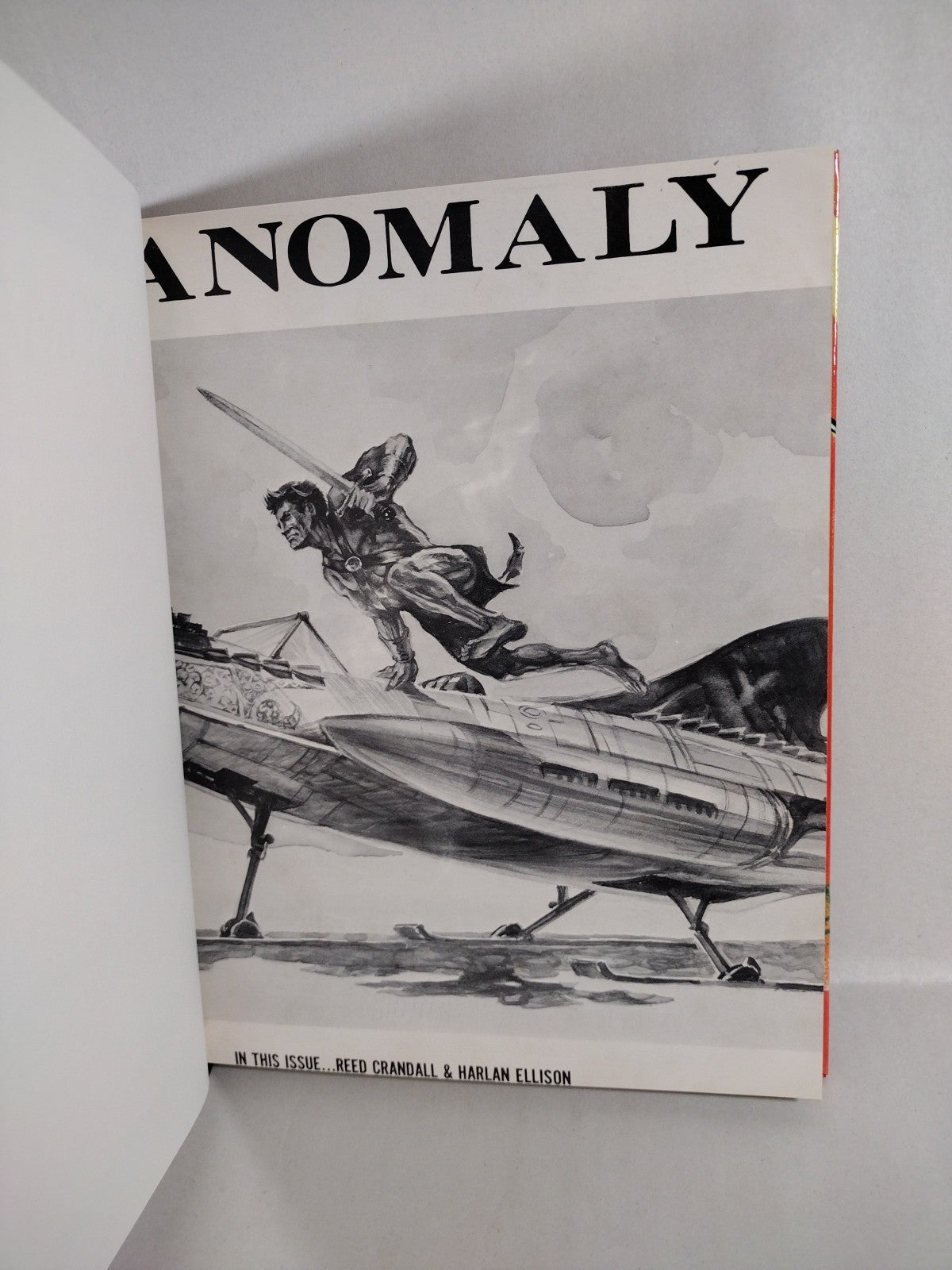 Anomaly 1969 Complete Comic Magazine Series #1-4 Custom Bound HC ARG Frazetta 