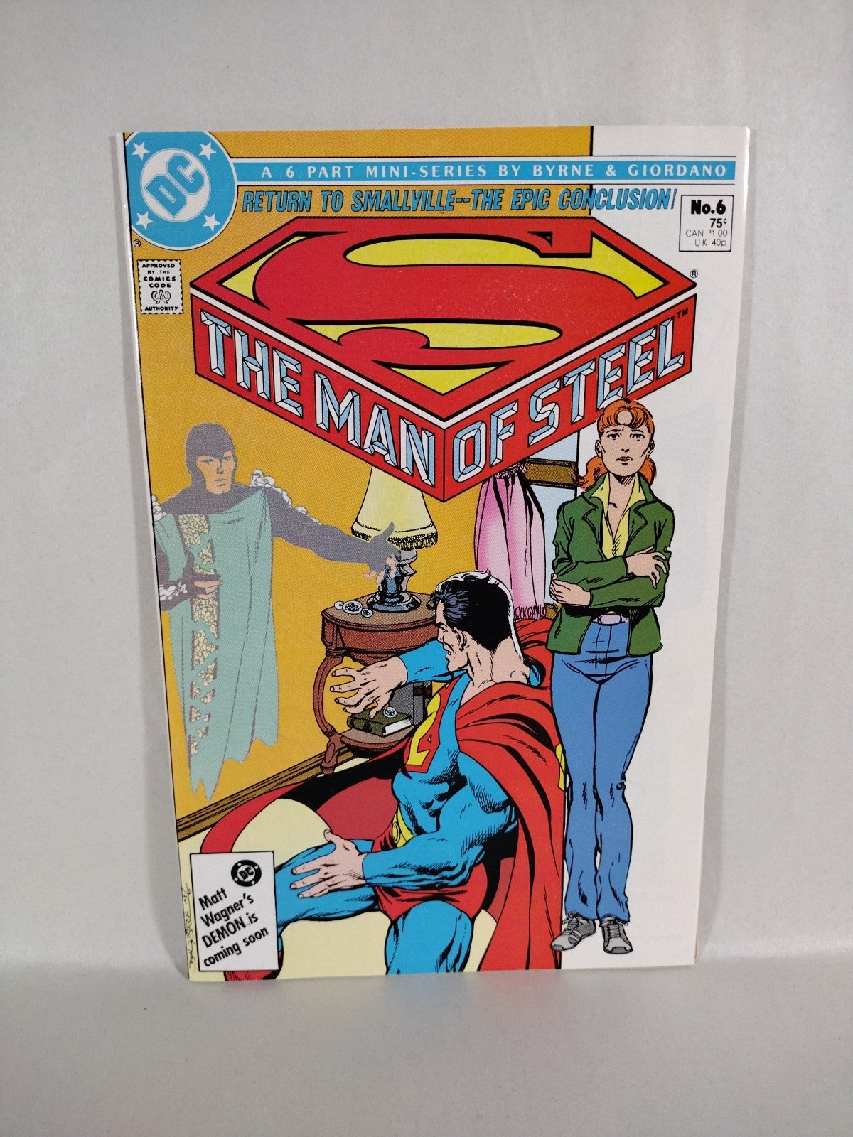 Superman Man Of Steel (1986) Complete John Bryne DC Comic Set #1-6 VF-NM