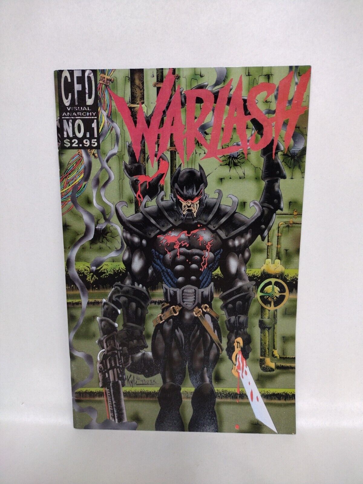 Warlash Dark Noir (2008) Complete Asylum Press Series 1 2 3 + 0 #1 (1995) Forte