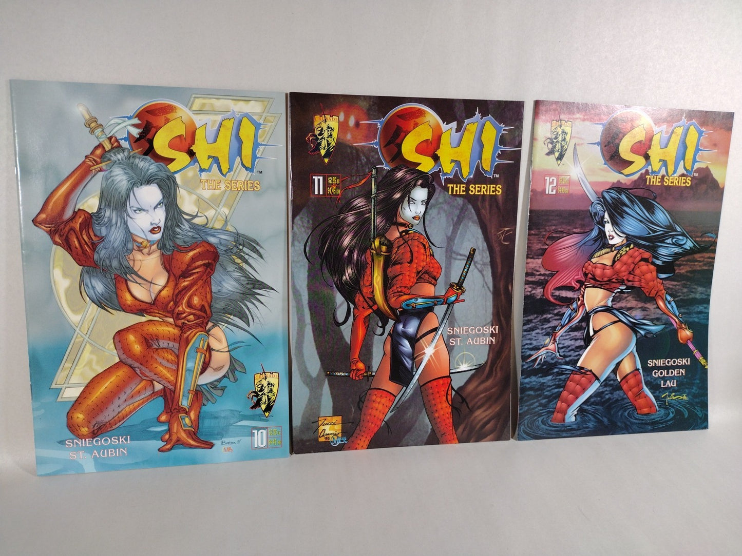 Shi (1997) The Series 1-13 Manga 2000 1-3 1/2 Heaven & Earth 1-4 Grifter 1-2