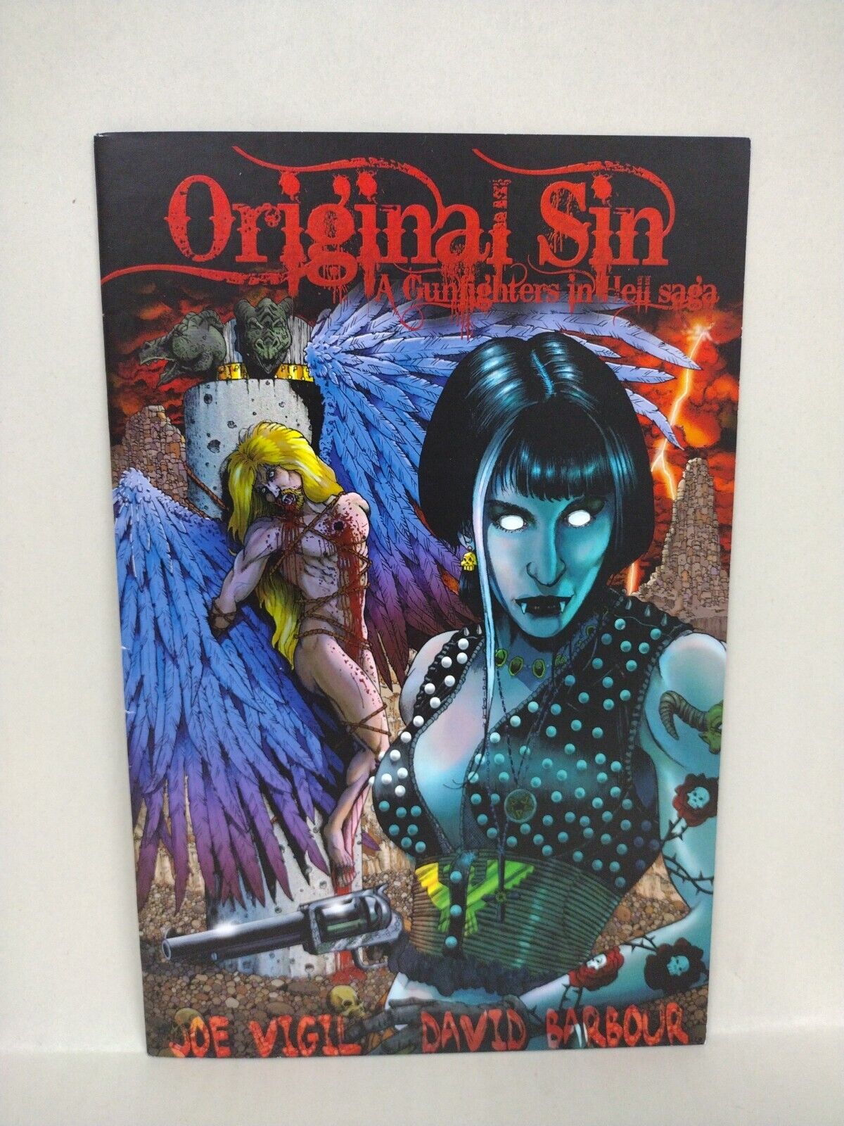 Gunfighters In Hell Original Sin 1 (2012) Wild Angels Premiere Comic Joe Vigil