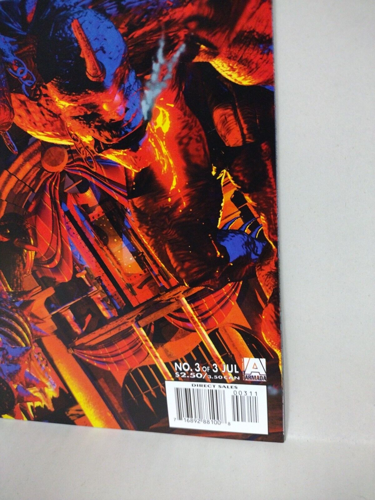 Killer Instinct #3 (1996) Armada Comic Last Issue Steve Butler