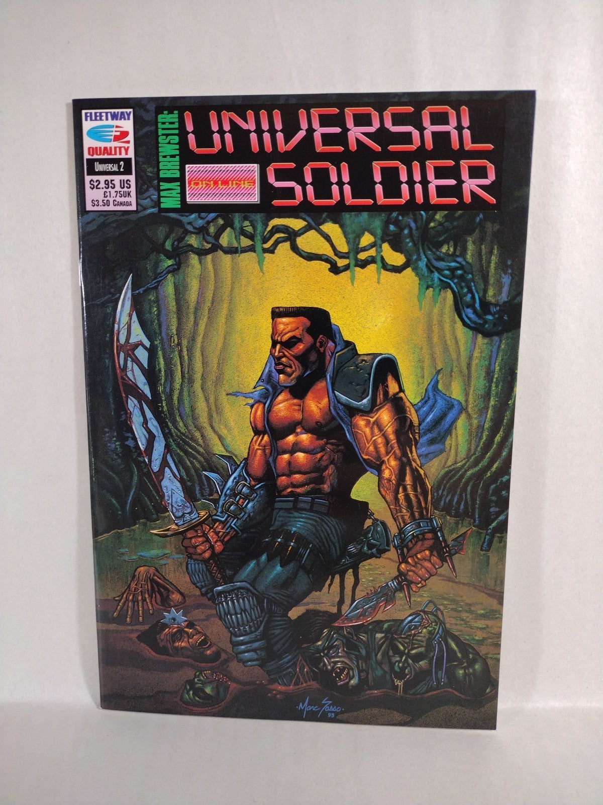 Universal Soldier (1992) Now & Fleetway Comic Set #1 2 3 Max Brewster 1 2 GD-NM