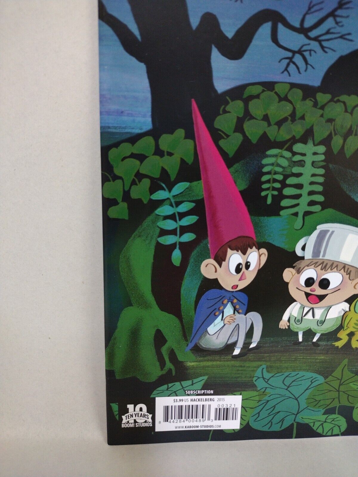 Over the Garden Wall 3 (2015) Boom Studios Comic Subscription Variant Pat McHale