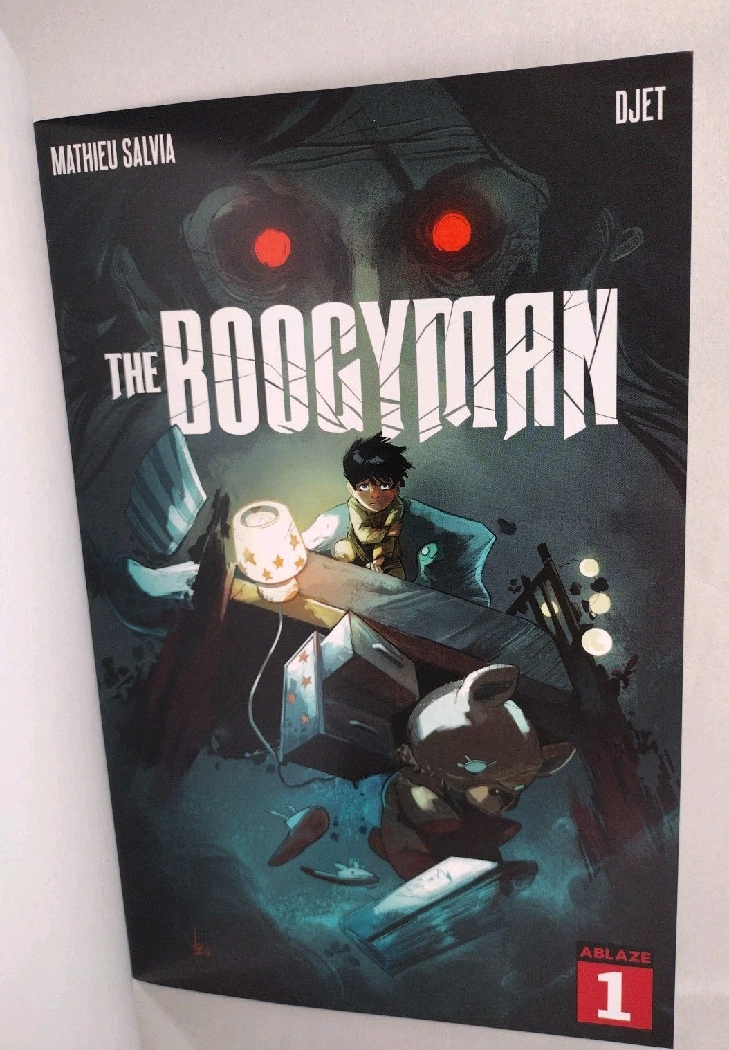 Boogyman #1 (2022) Ablaze Comic Blank Sketch Variant Glow In The Dark Cover NM