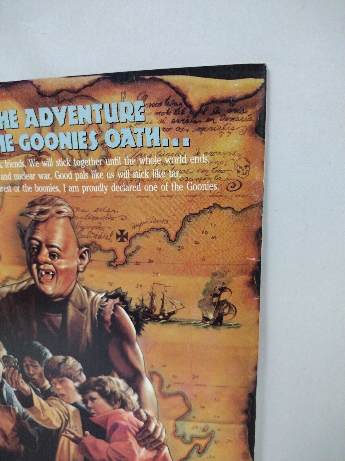 Goonies Souvenir Magazine (1985) Stephen Spielberg Richard Donner