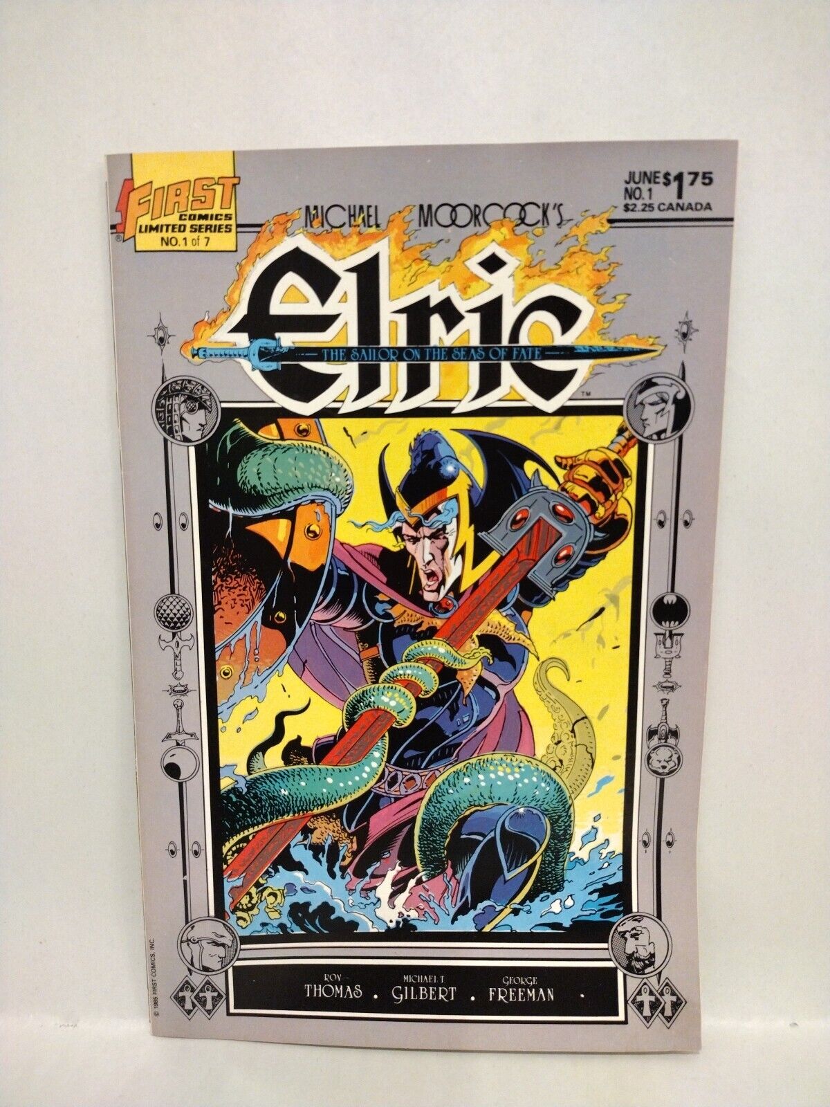 Elric The Sailor Of The Seas Of Fate (1985) Complete First Comic Set #1-7