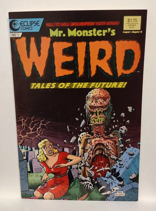 Mr Monster's Super Duper Special #8 (1987) Dark Horse Comic Basil Wolverton Art